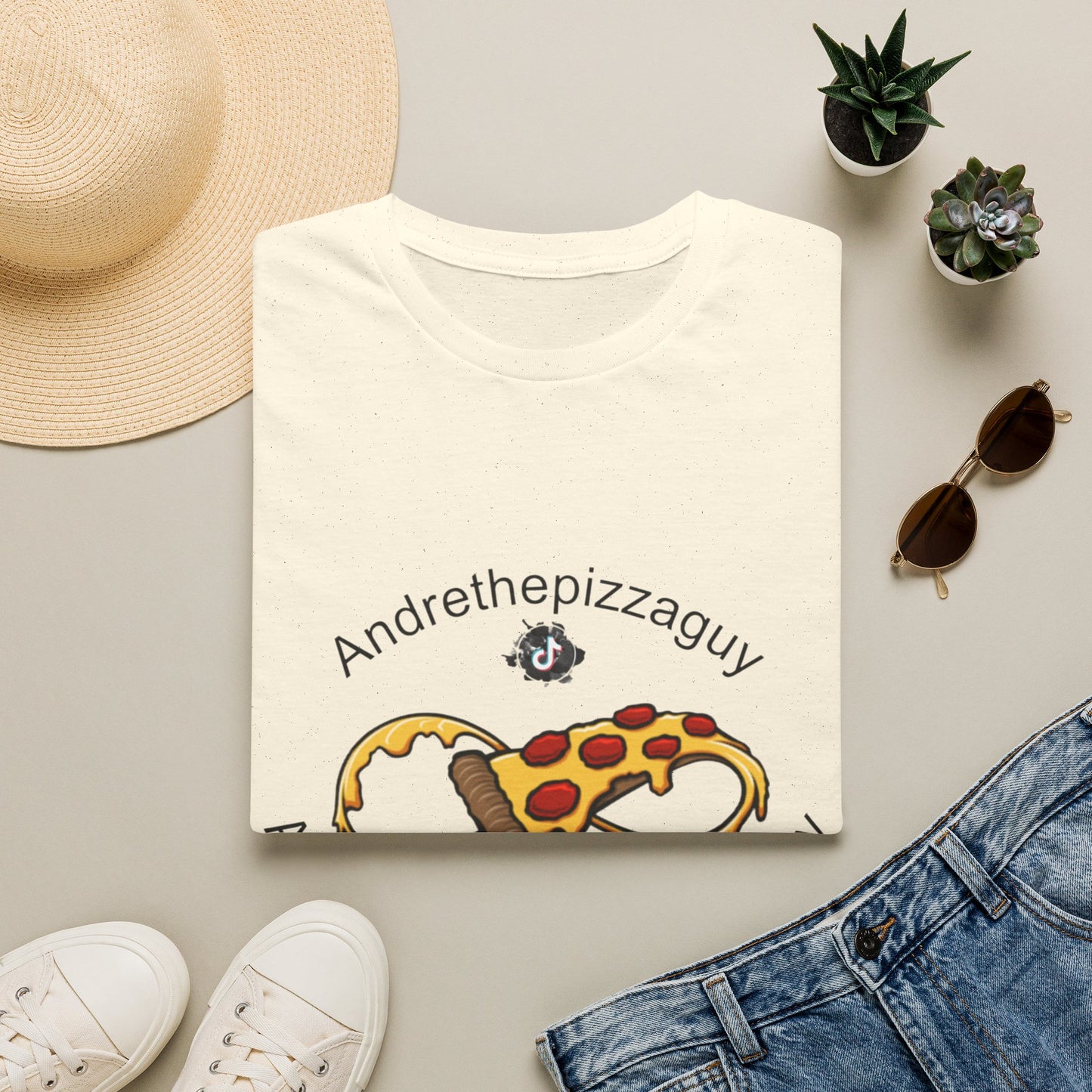 Pizza Logo T-Shirt — "Andrethepizzaguy" Alabama Pizza Company Tee