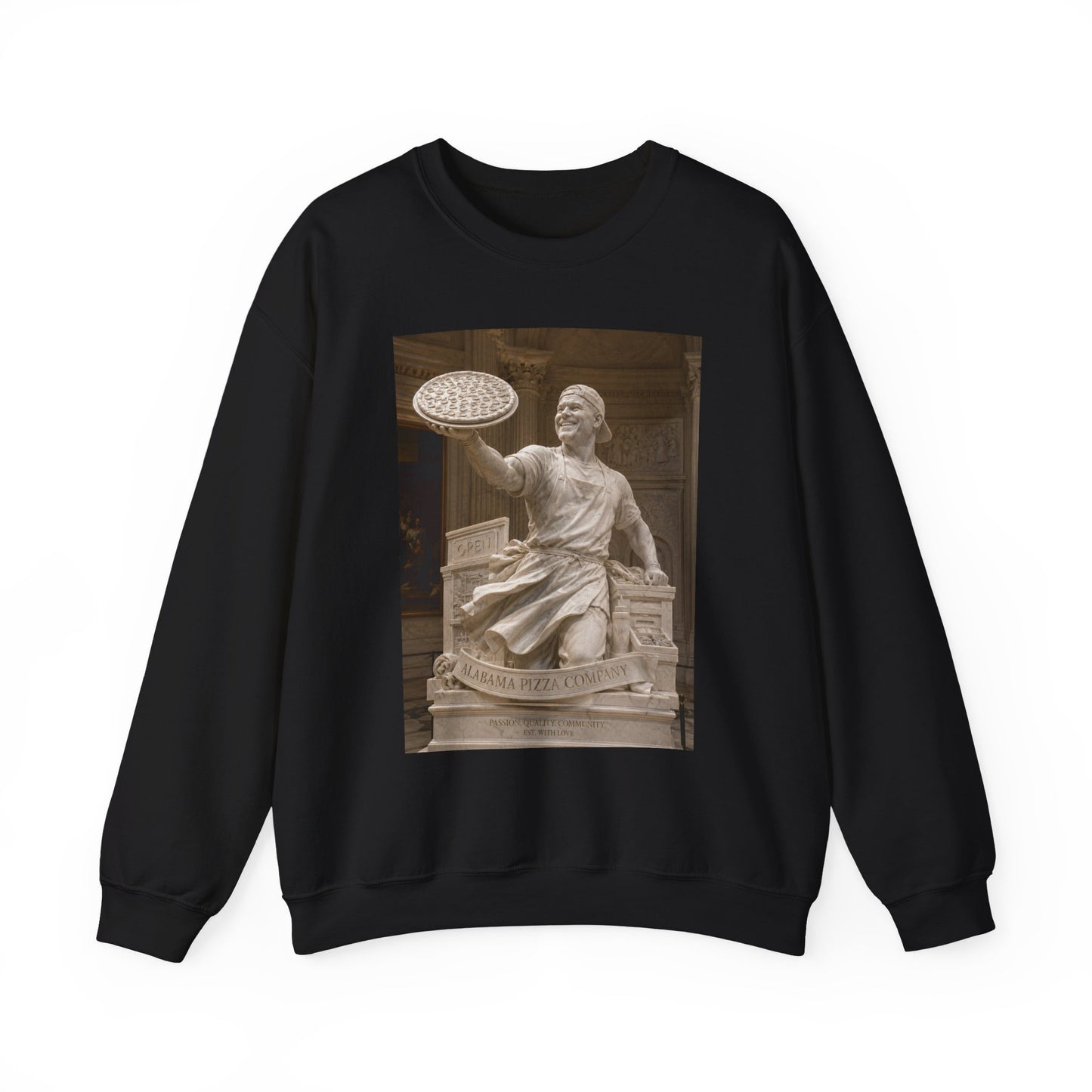 Statue of Liberty Disc Throw Sweatshirt