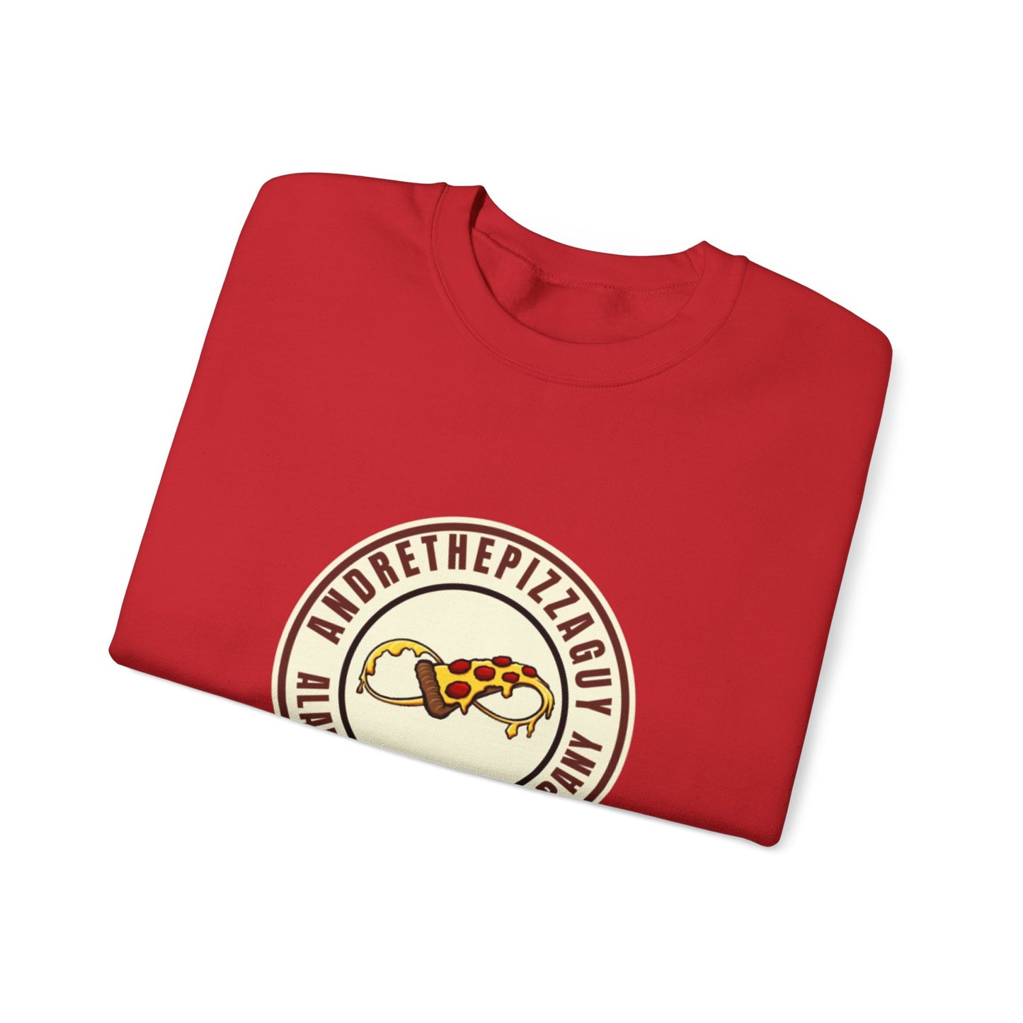 Pizza Logo Crewneck Sweatshirt – AndreyThePizzaGuy Alabama Pizza Company