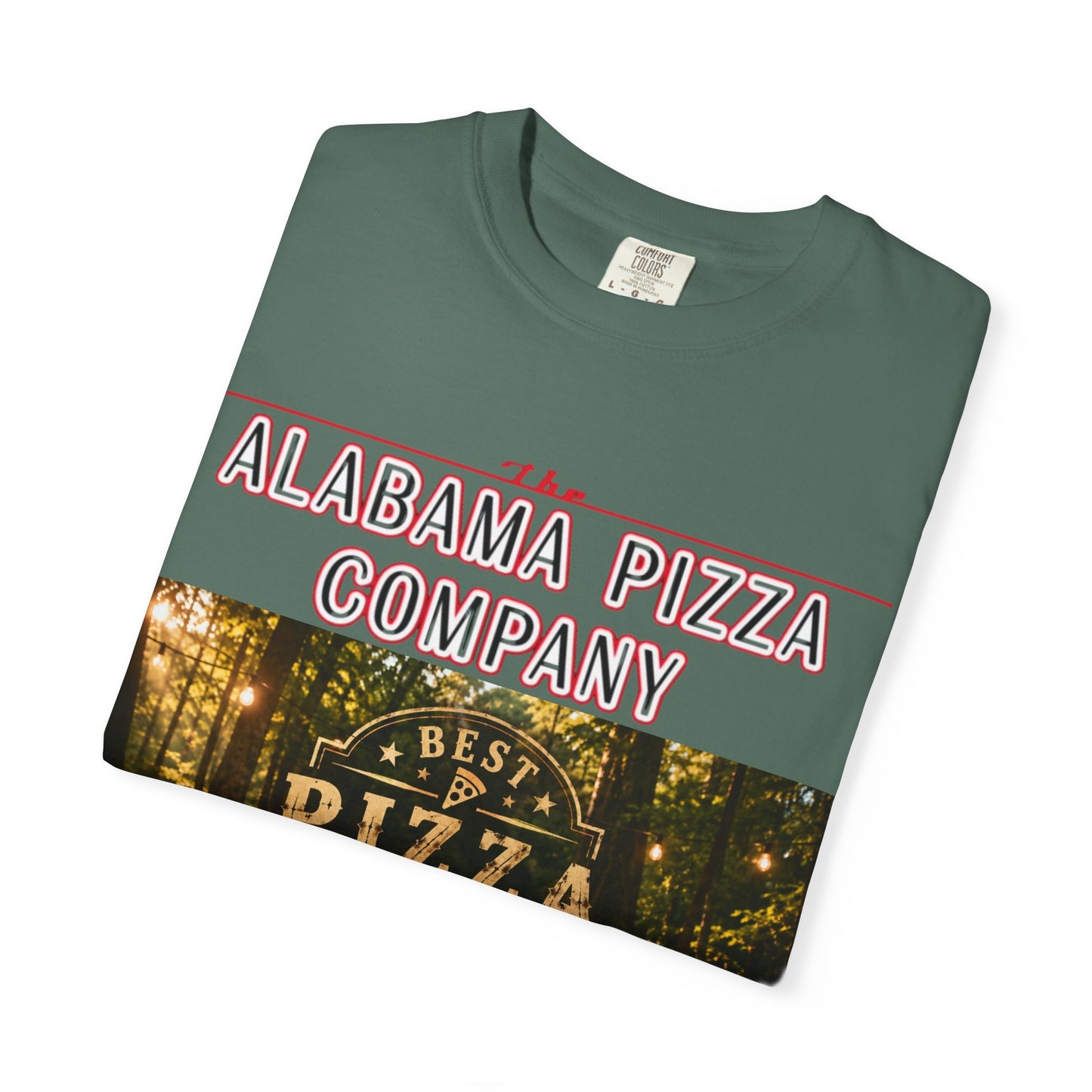 Alabama Pizza Company T‑Shirt – Best Pizza in Alabama Graphic Tee