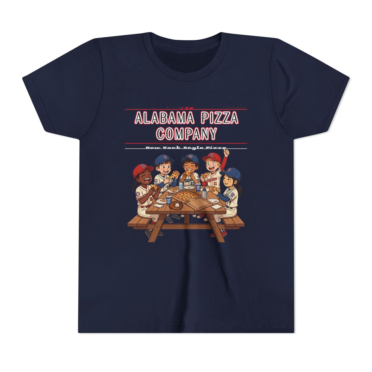 Youth Tee — Alabama Pizza Company Kids Pizza Party Shirt