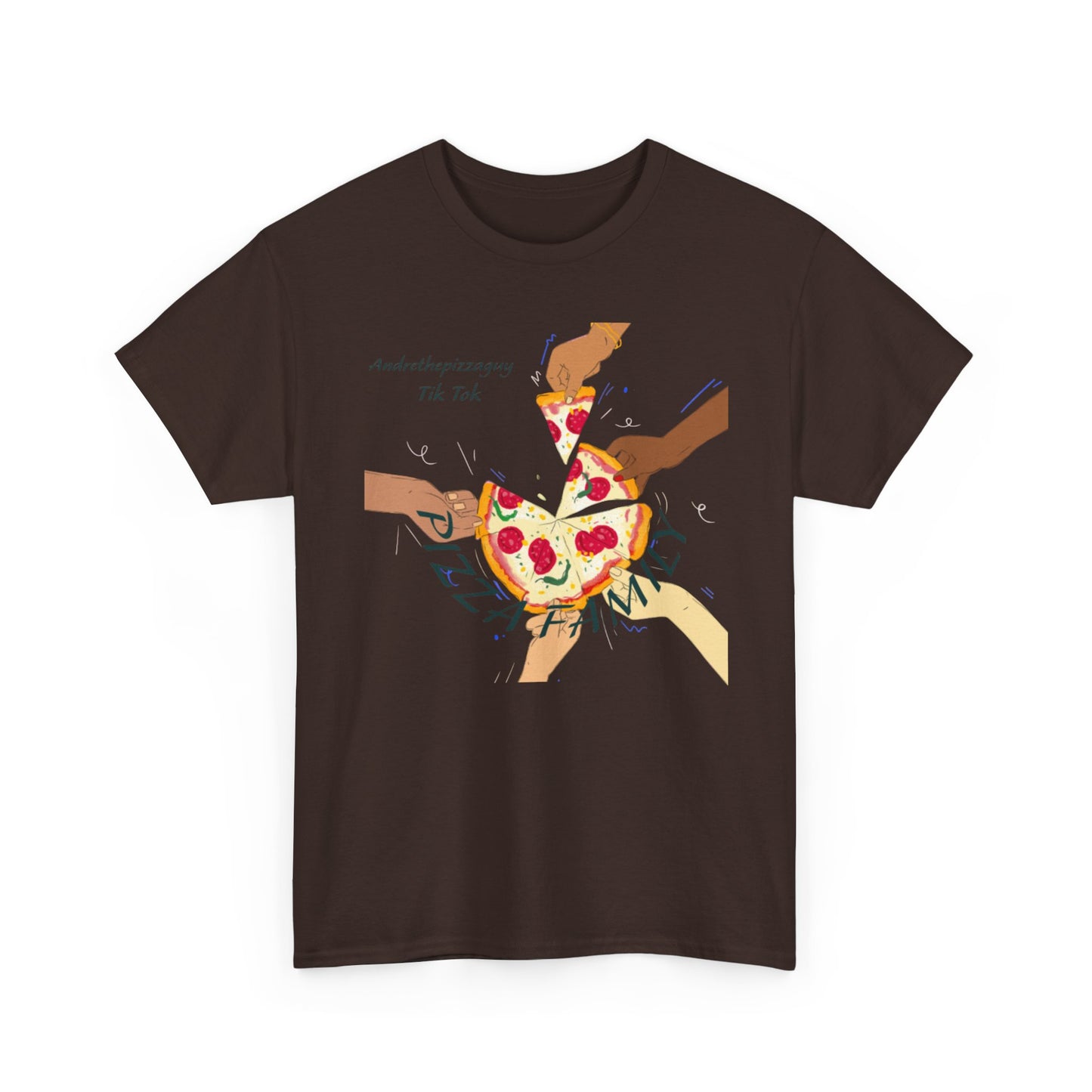 Pizza Family T-Shirt — Together Share Slice Graphic Tee