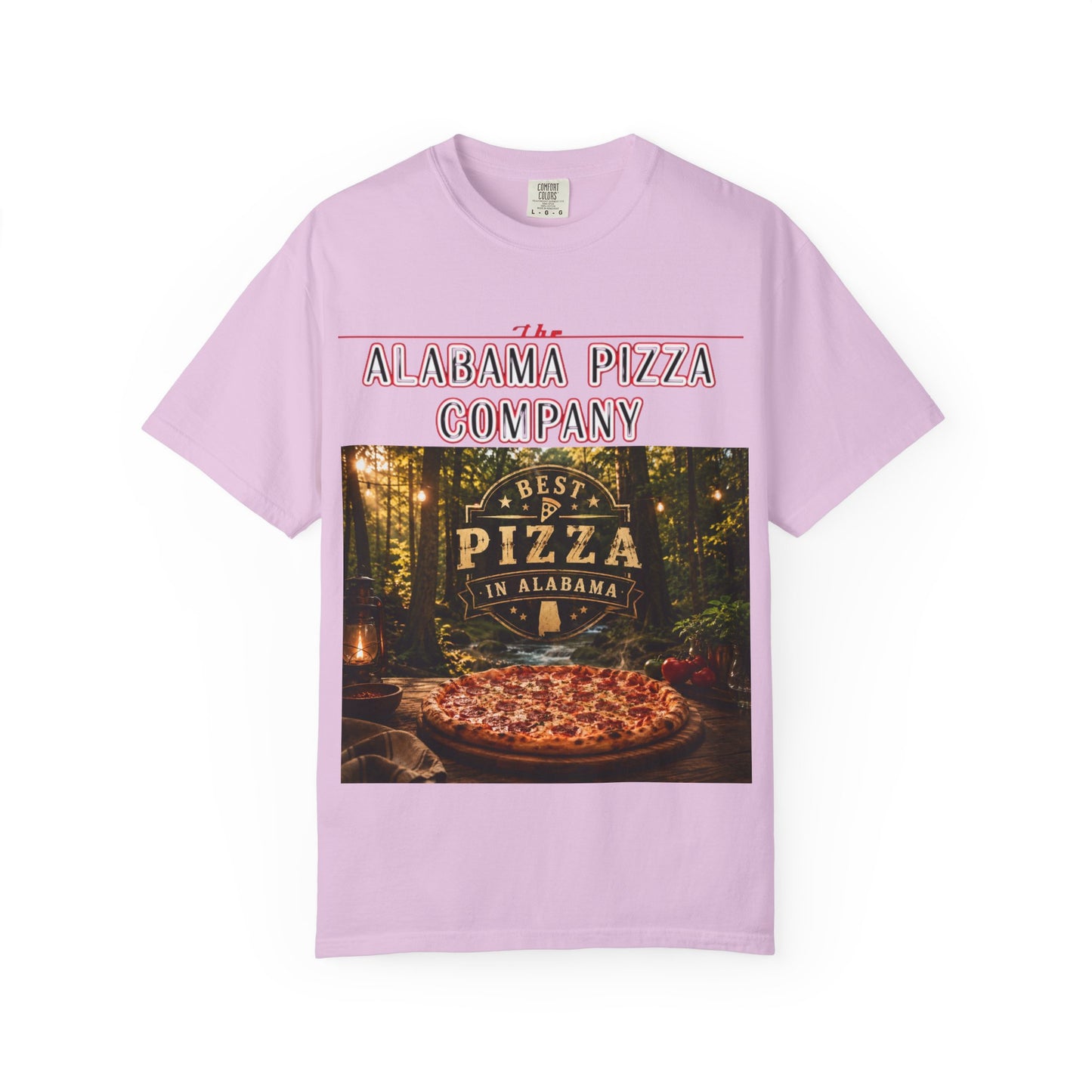 Alabama Pizza Company T‑Shirt – Best Pizza in Alabama Graphic Tee