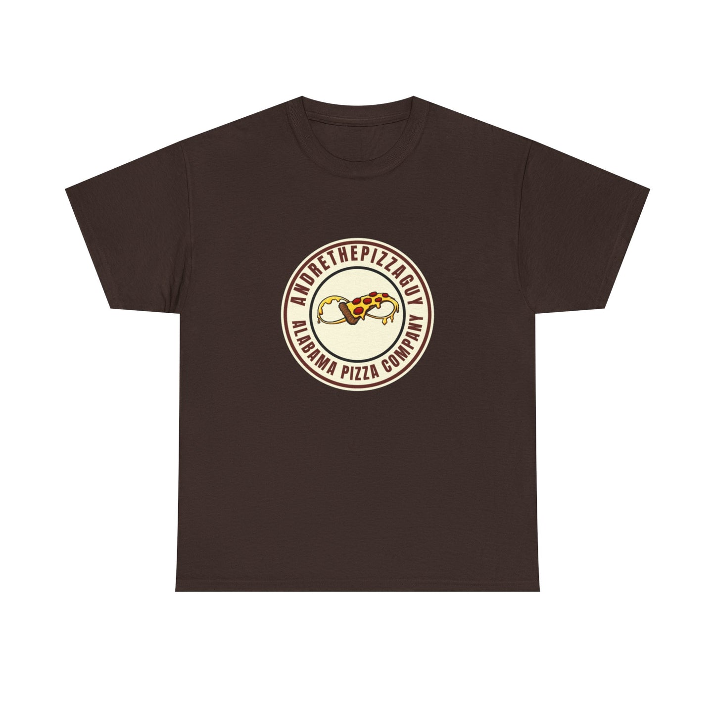 Pizza Company Logo Tee — Vintage Pepperoni Slice Graphic T-Shirt