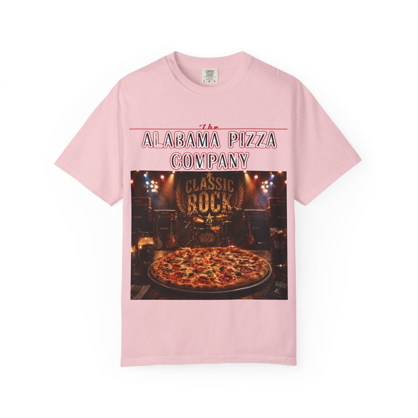 Pizza & Classic Rock T-Shirt — The Alabama Pizza Company Graphic Tee