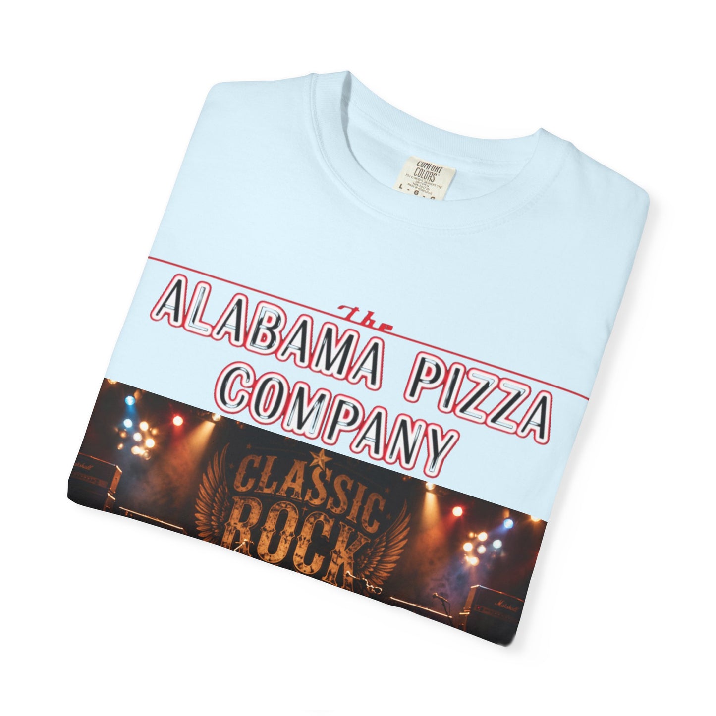 Pizza & Classic Rock T-Shirt — The Alabama Pizza Company Graphic Tee