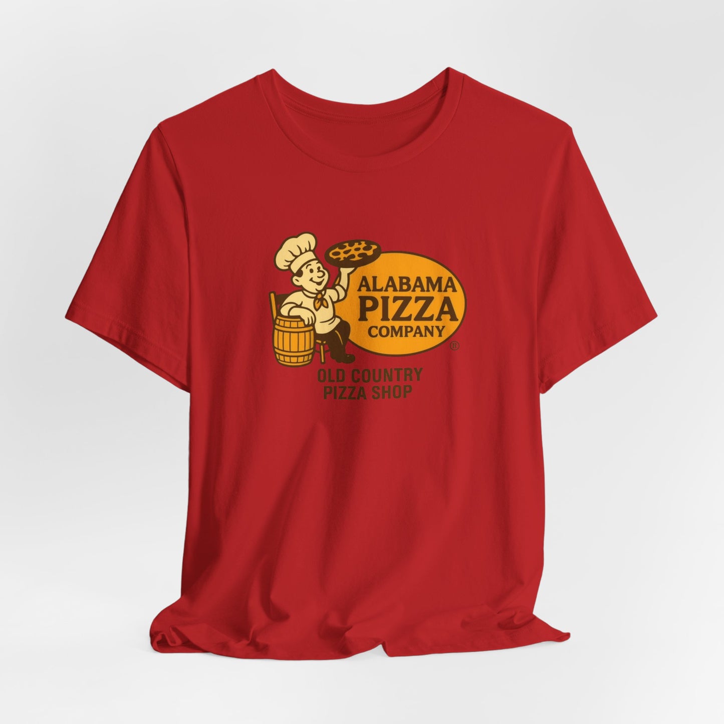 Alabama Pizza Company Tee — Old Country Pizza Shop Graphic T-Shirt
