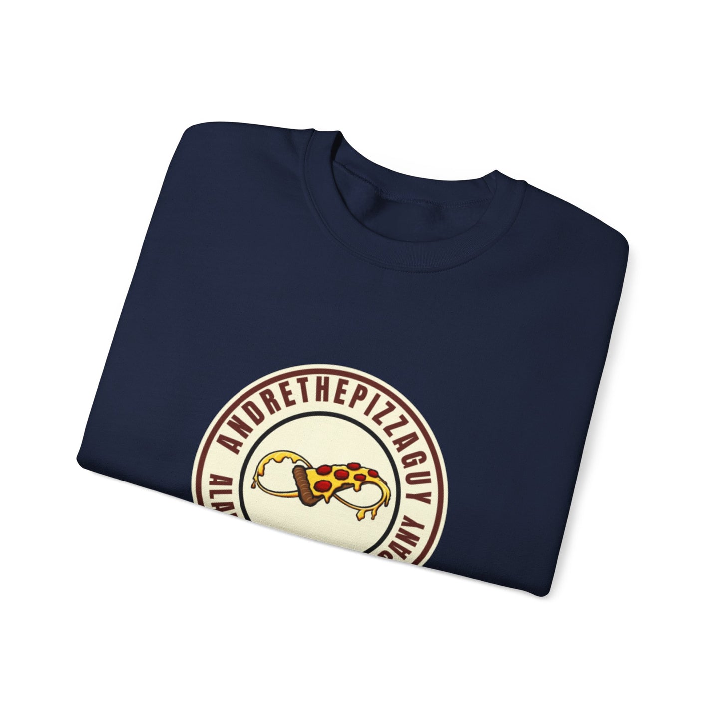 Pizza Logo Crewneck Sweatshirt – AndreyThePizzaGuy Alabama Pizza Company