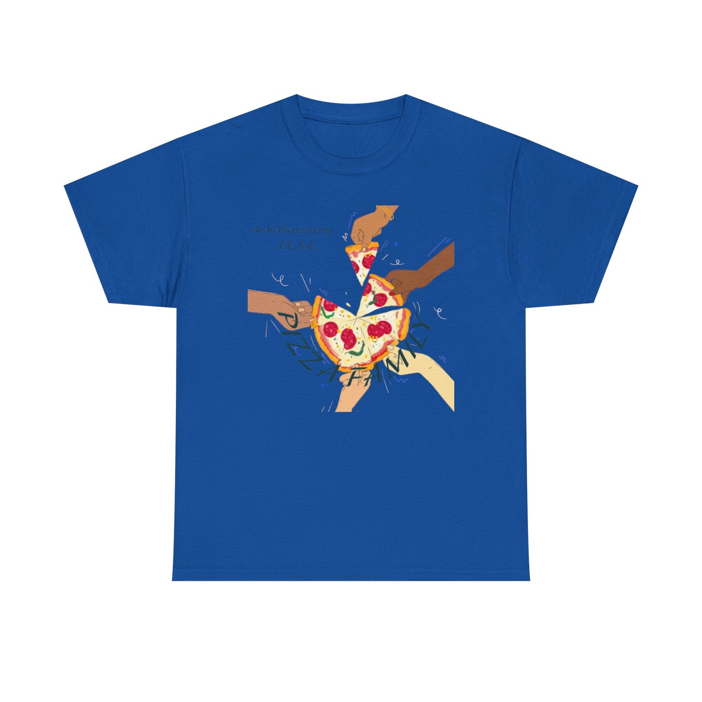 Pizza Family T-Shirt — Together Share Slice Graphic Tee
