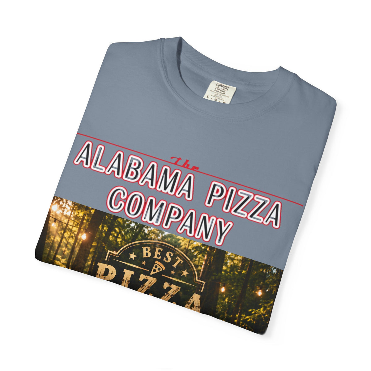 Alabama Pizza Company T‑Shirt – Best Pizza in Alabama Graphic Tee