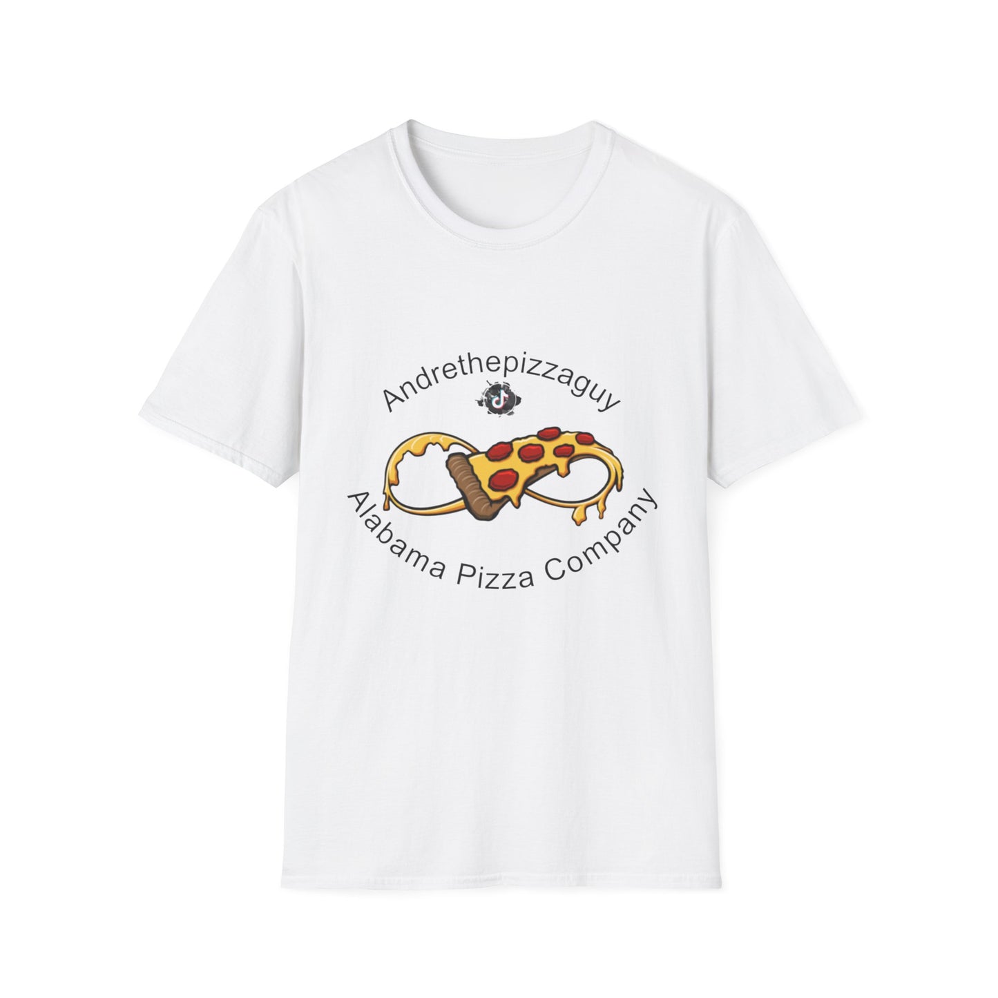 Pizza Logo T-Shirt — "Andrethepizzaguy" Alabama Pizza Company Tee