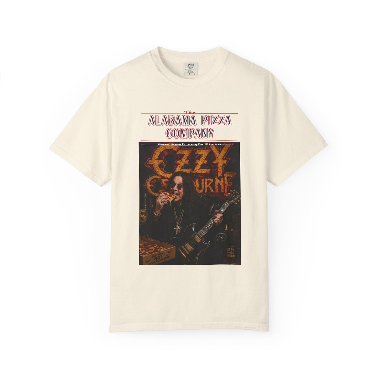 Ozzy Osbourne Pizza Company Graphic T-Shirt