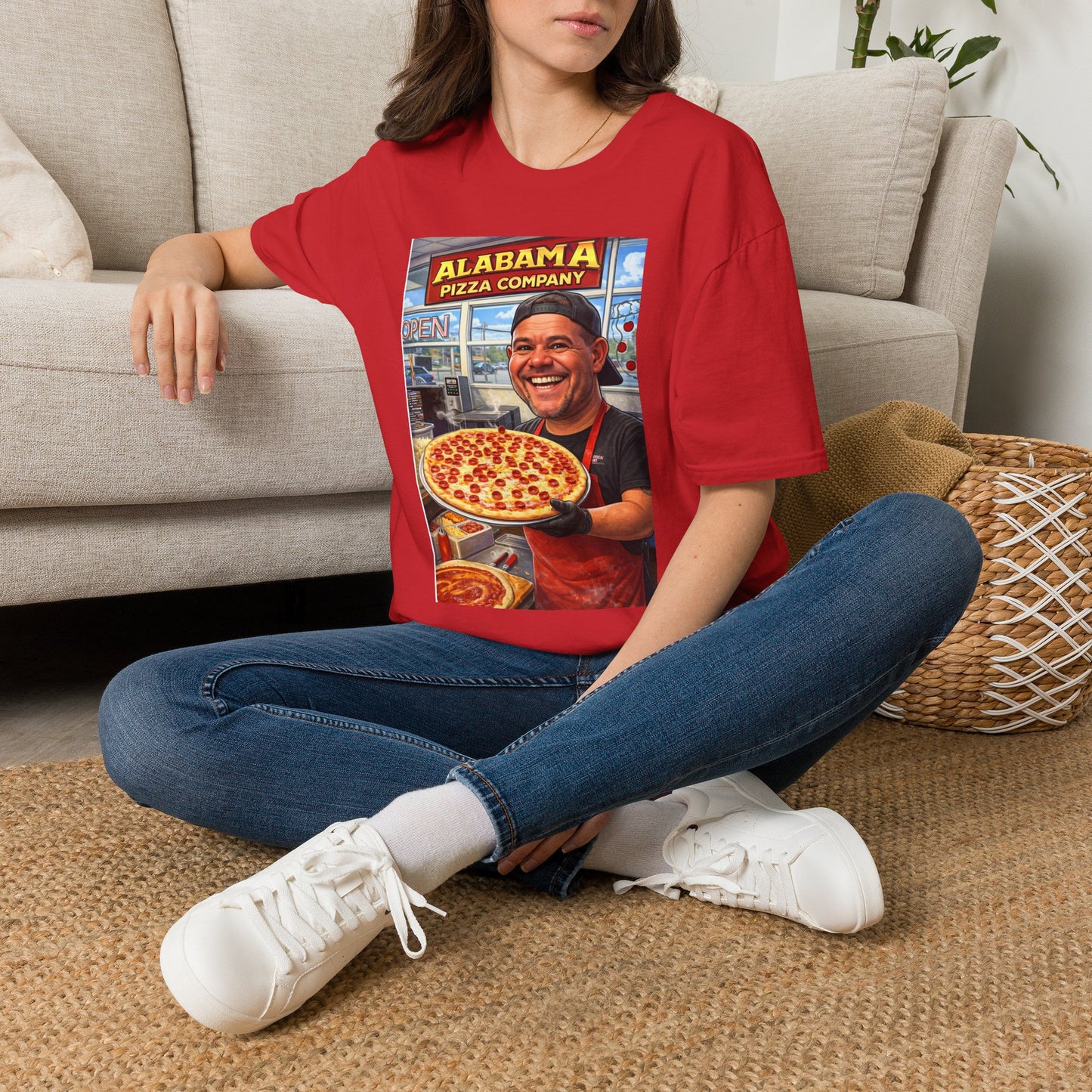 Alabama Pizza Company T-Shirt — Retro Pizzeria Graphic Tee