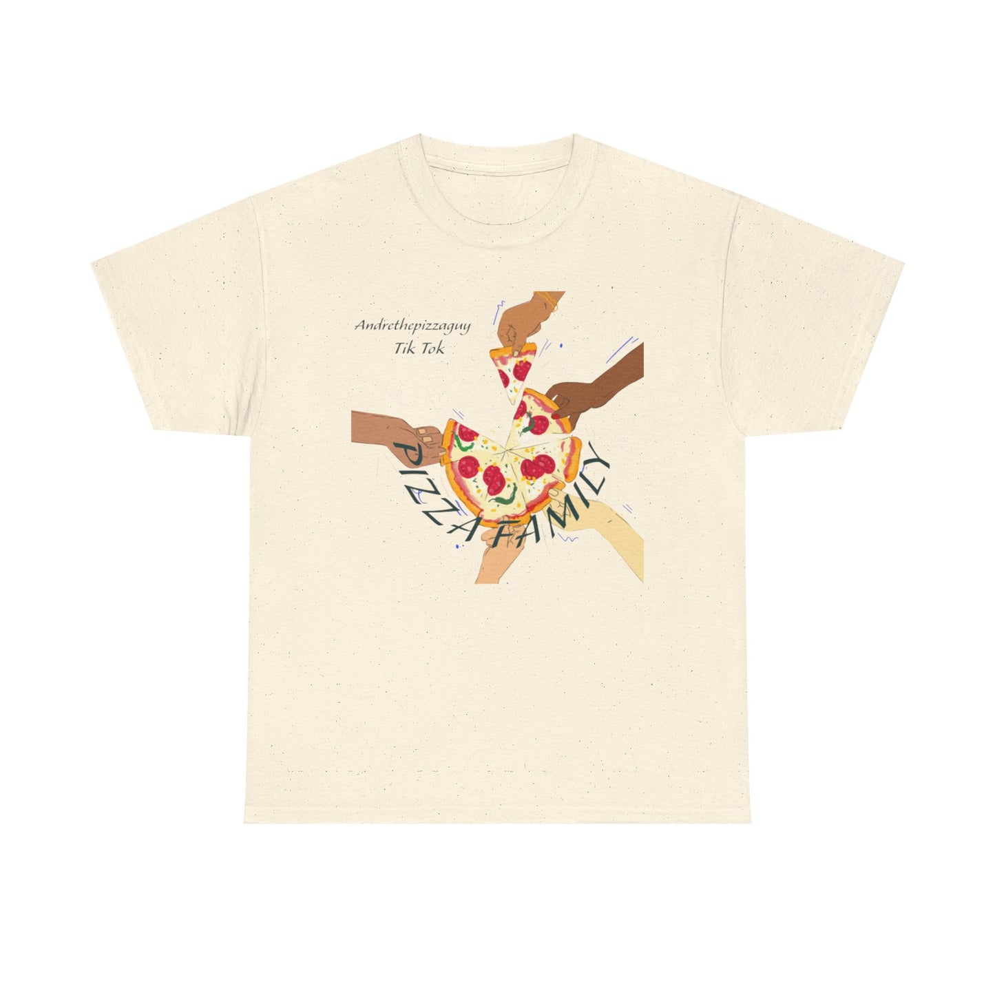 Pizza Family T-Shirt — Together Share Slice Graphic Tee