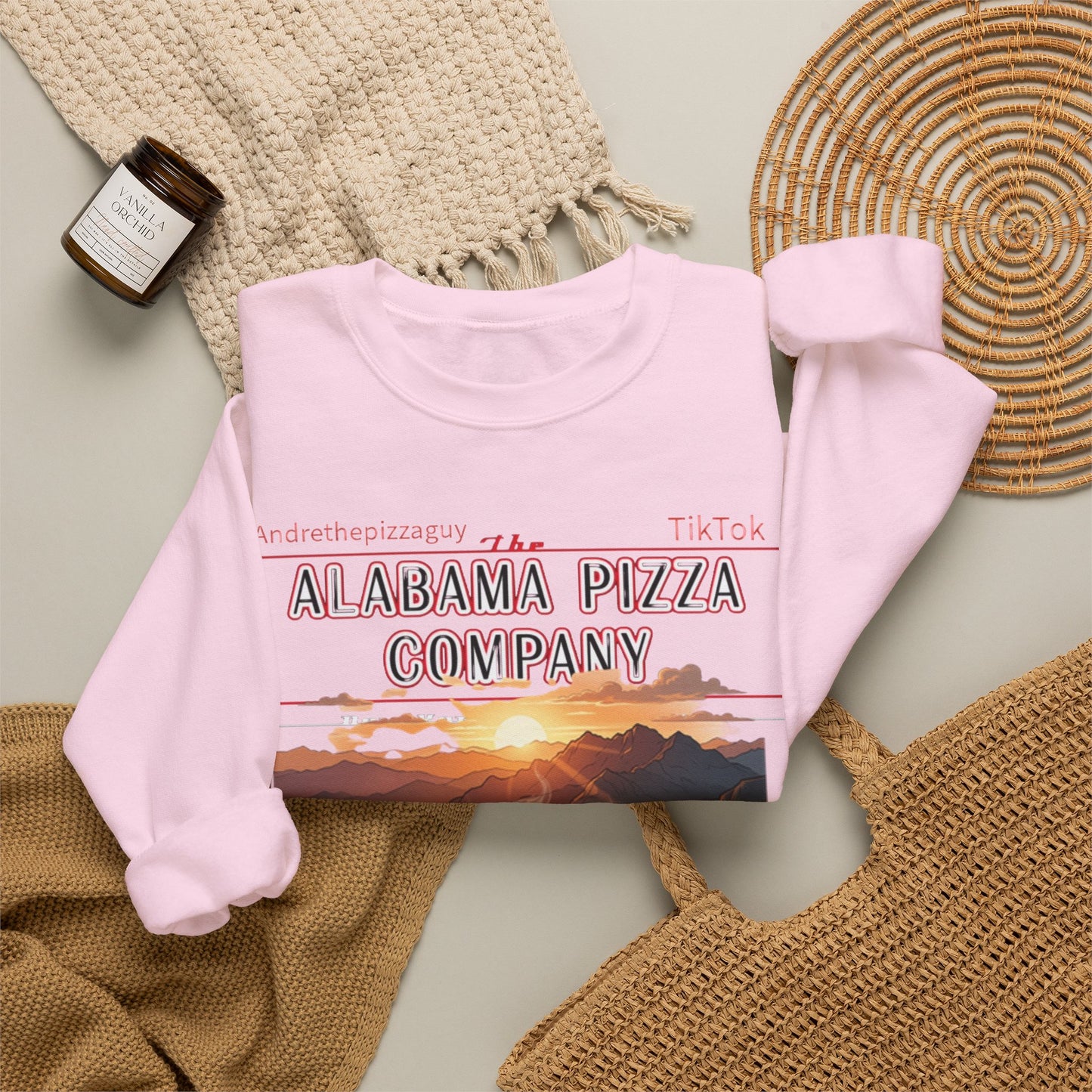 Alabama Pizza Company Sweatshirt – Vintage Mountain Pizza Crewneck