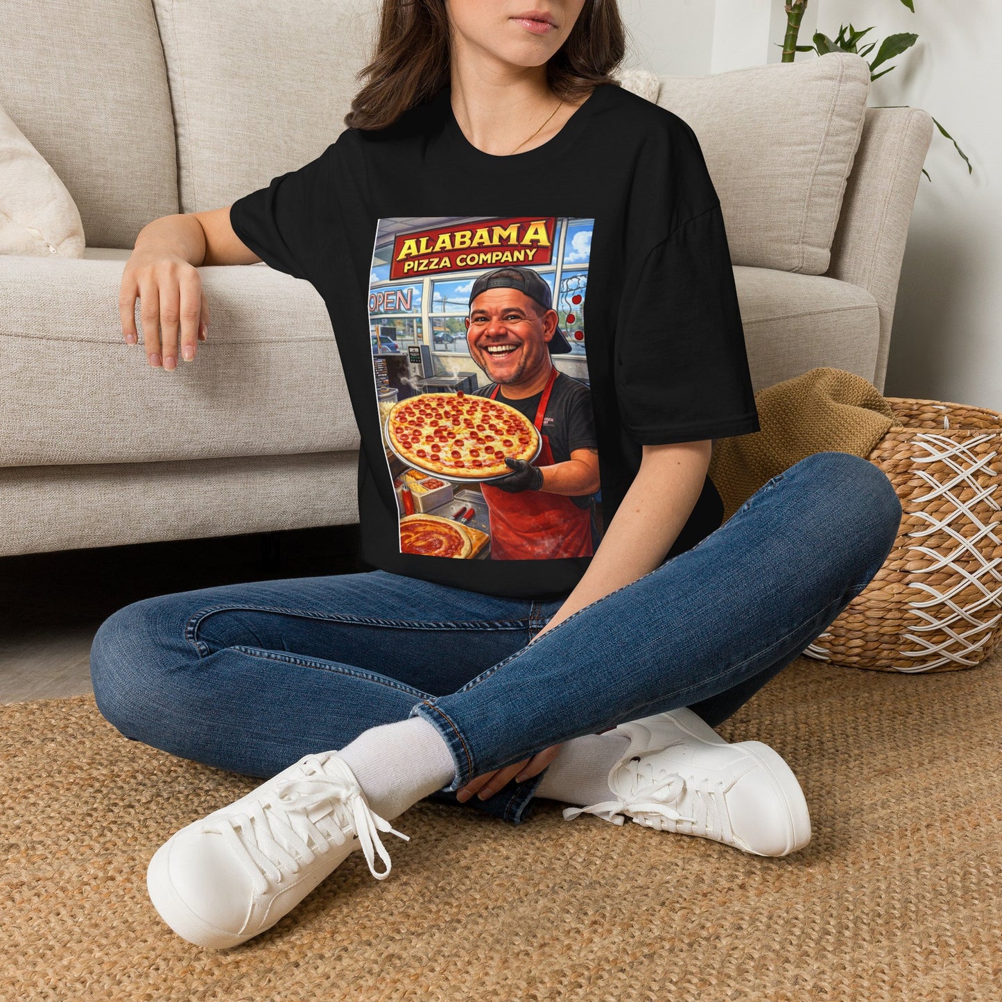 Alabama Pizza Company T-Shirt — Retro Pizzeria Graphic Tee