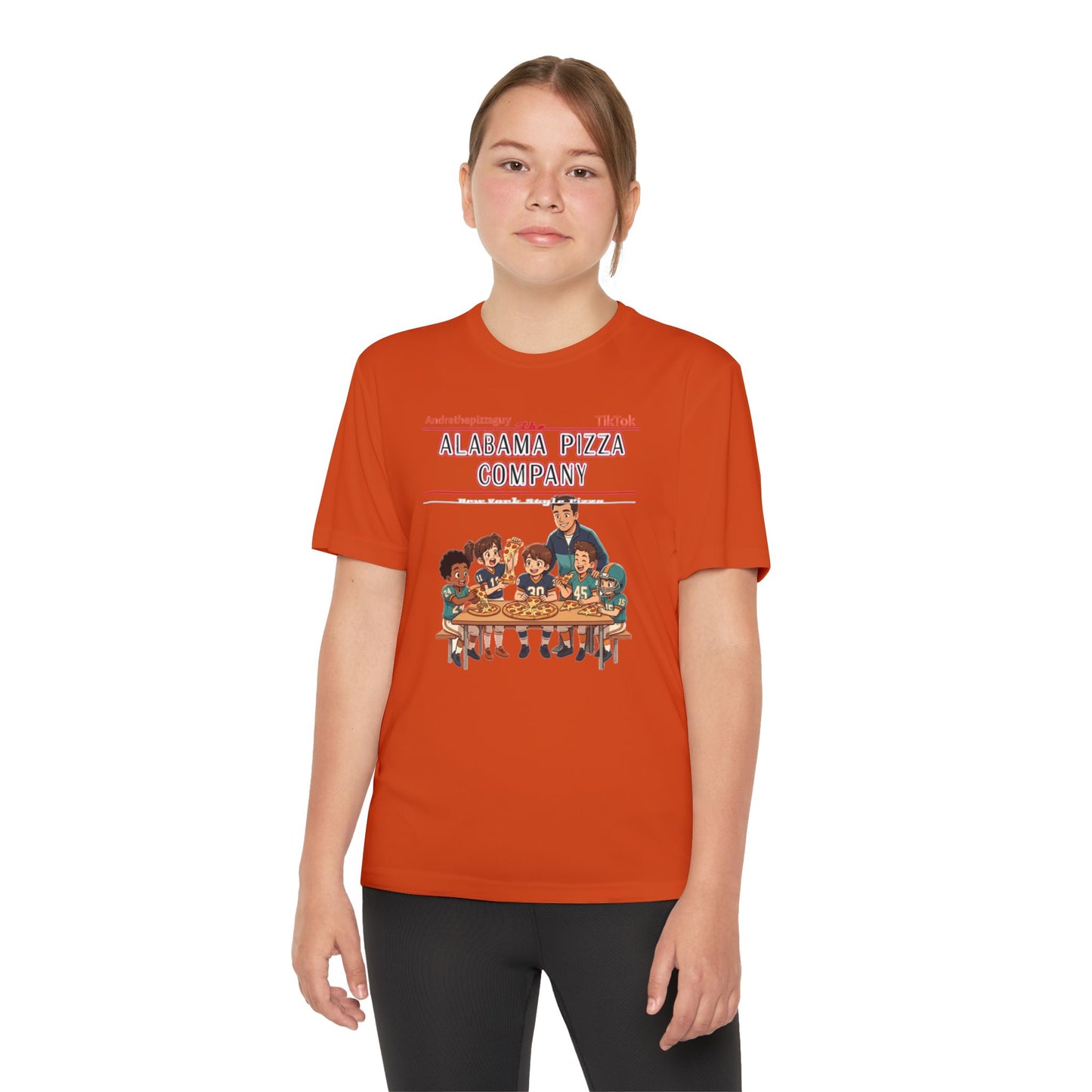 Alabama Pizza Company Kids Tee – Retro Pizza Night Graphic Youth T-Shirt