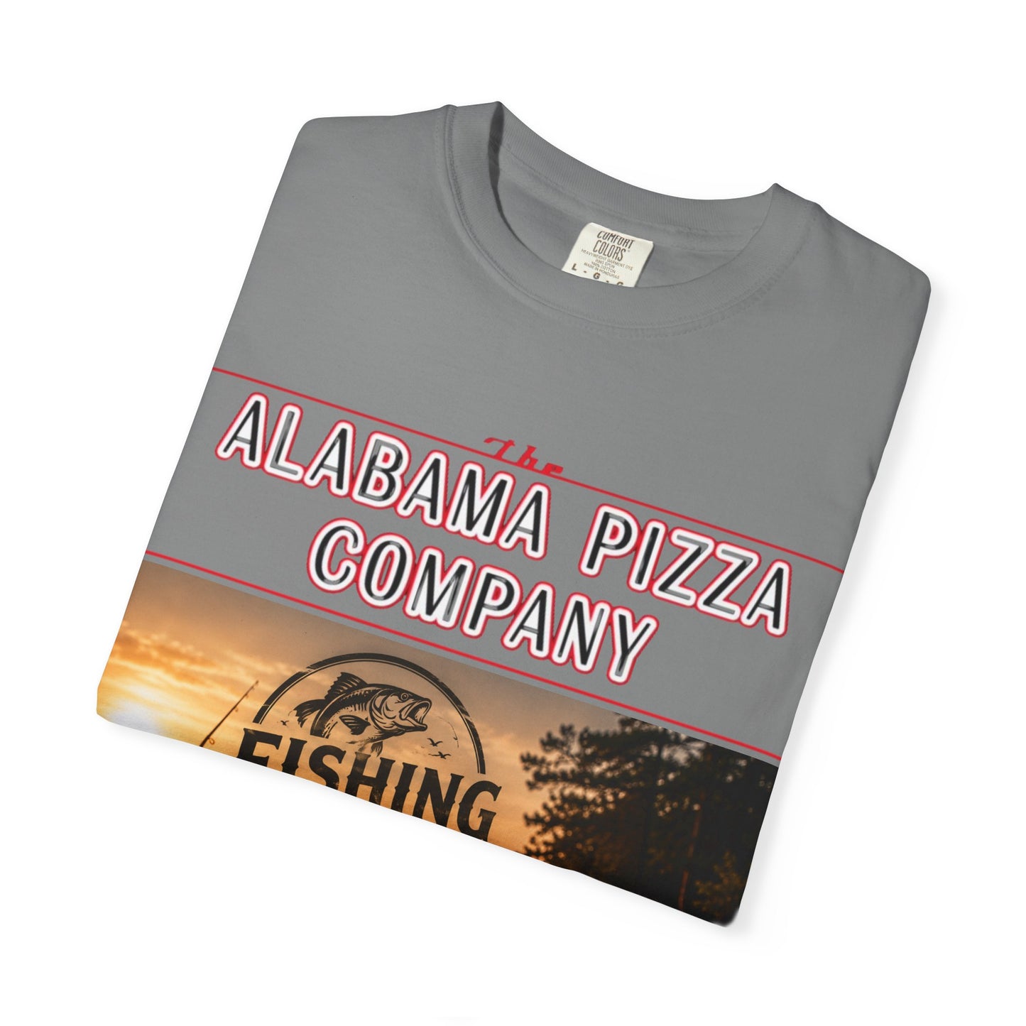 Alabama Pizza Co. Fishing Life T-Shirt