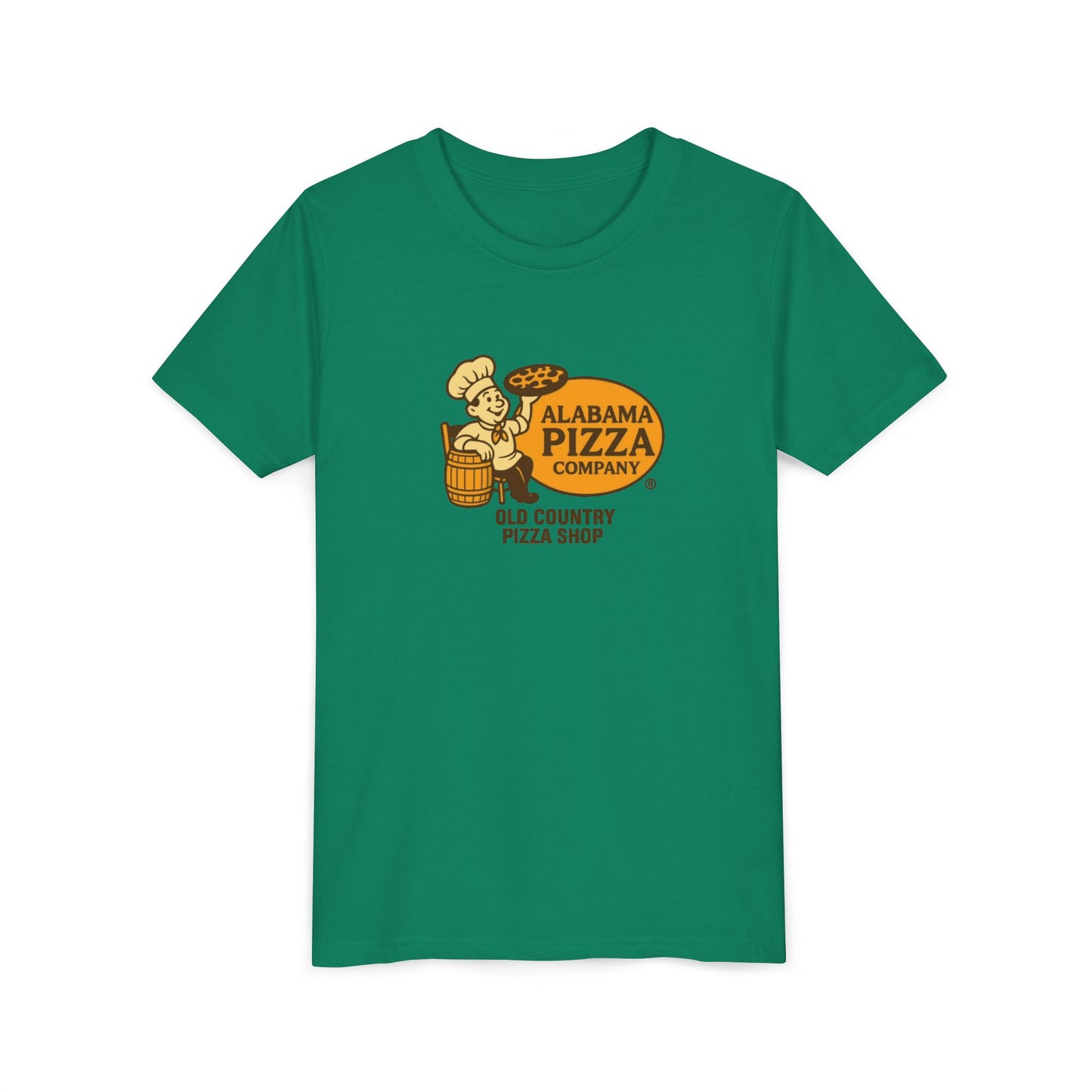Alabama Pizza Company Kids Tee – 'Old Country Pizza Shop' Youth T‑Shirt
