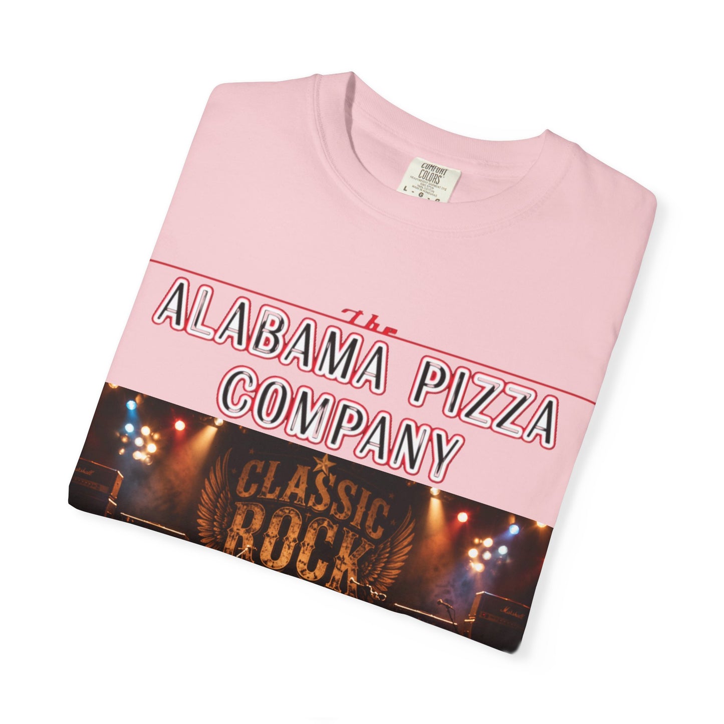 Pizza & Classic Rock T-Shirt — The Alabama Pizza Company Graphic Tee