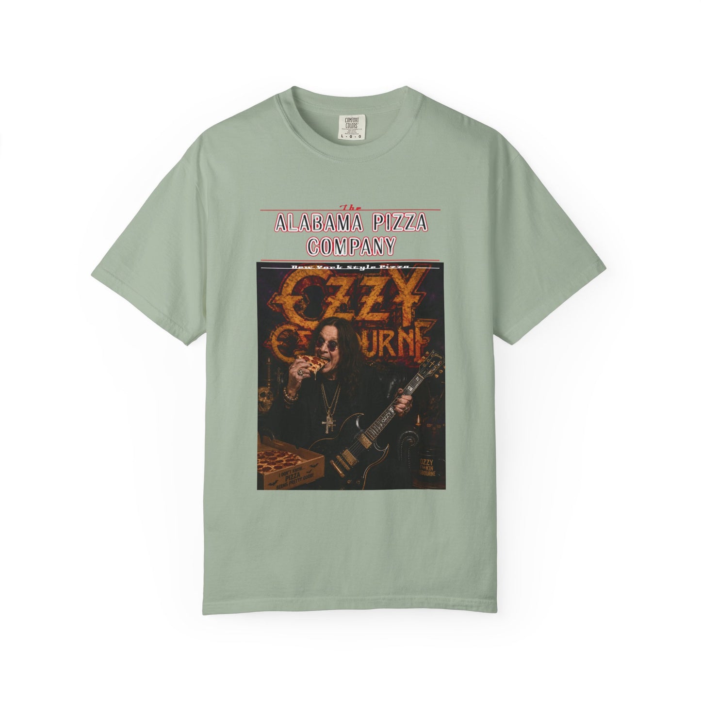Ozzy Osbourne Pizza Company Graphic T-Shirt