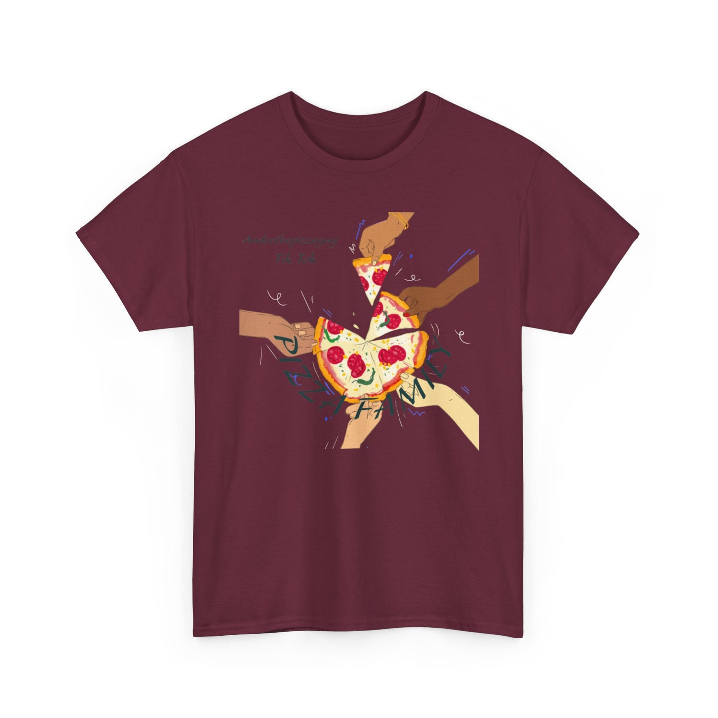 Pizza Family T-Shirt — Together Share Slice Graphic Tee