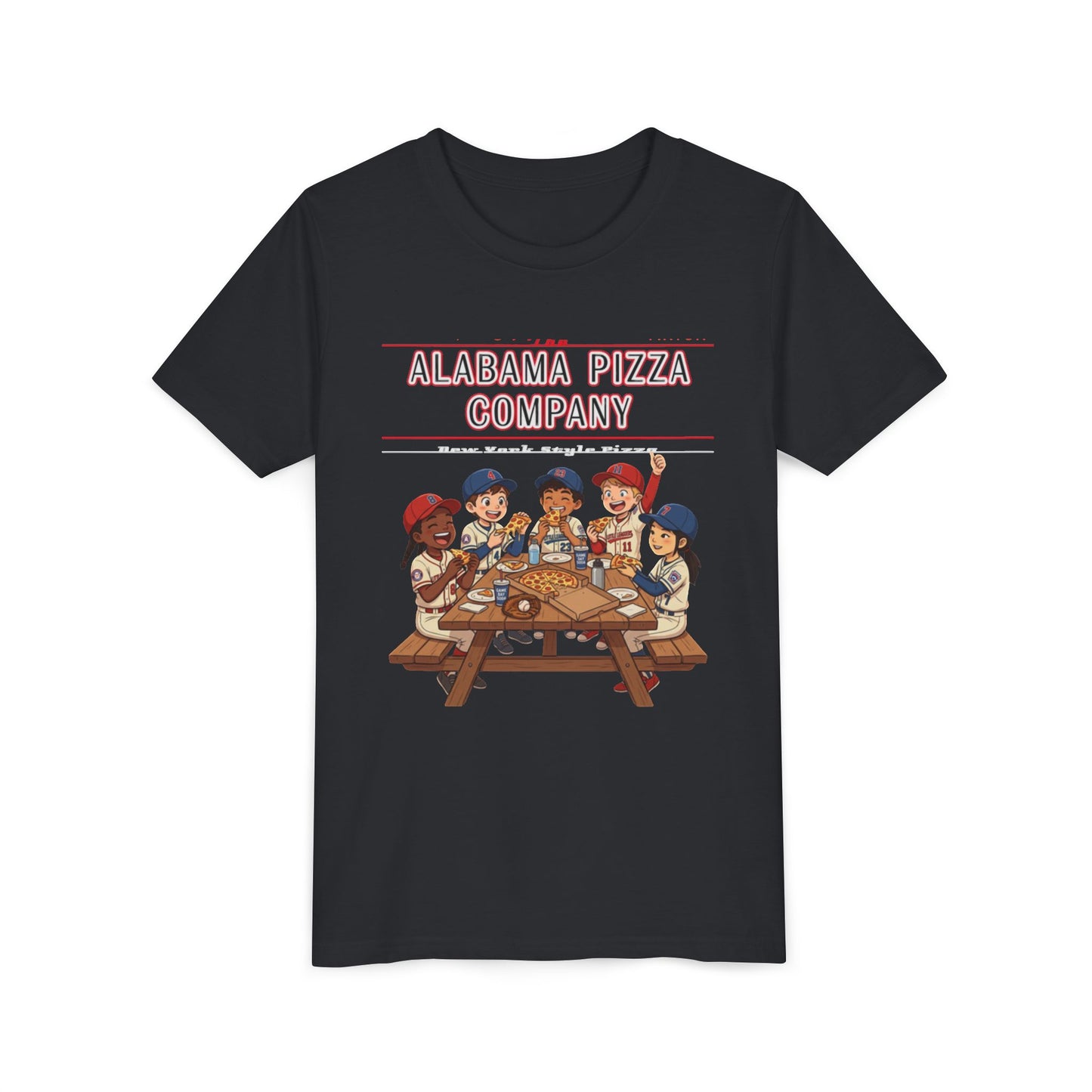Youth Tee — Alabama Pizza Company Kids Pizza Party Shirt