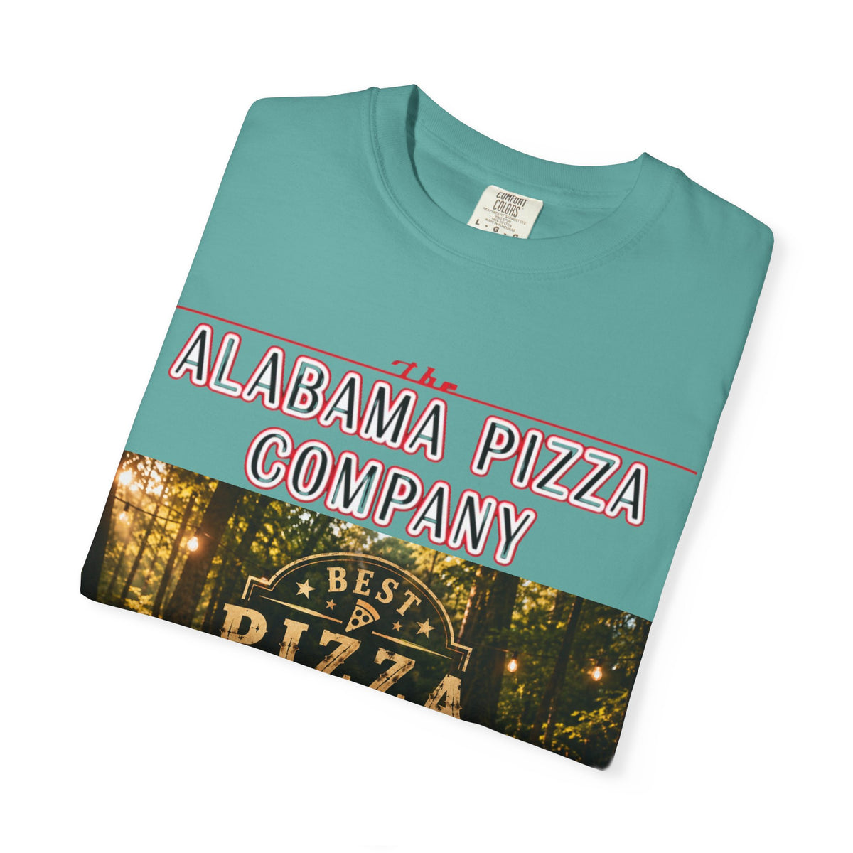 Alabama Pizza Company T‑Shirt – Best Pizza in Alabama Graphic Tee