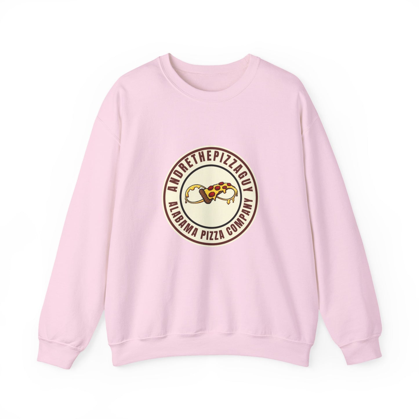 Pizza Logo Crewneck Sweatshirt – AndreyThePizzaGuy Alabama Pizza Company