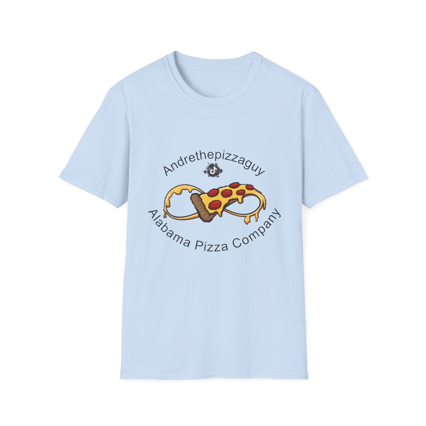 Pizza Logo T-Shirt — "Andrethepizzaguy" Alabama Pizza Company Tee