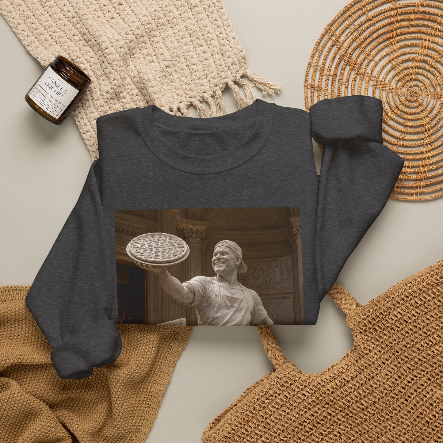 Statue of Liberty Disc Throw Sweatshirt