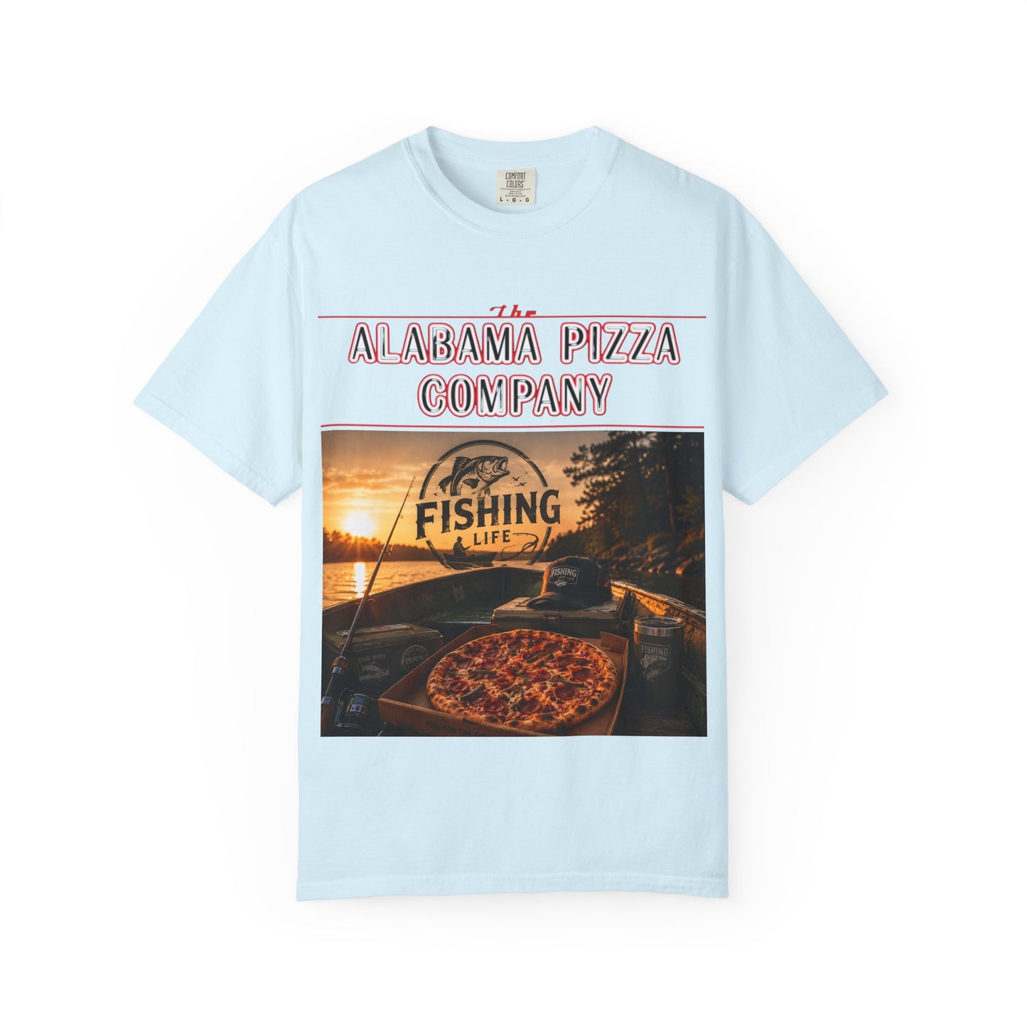 Alabama Pizza Co. Fishing Life T-Shirt