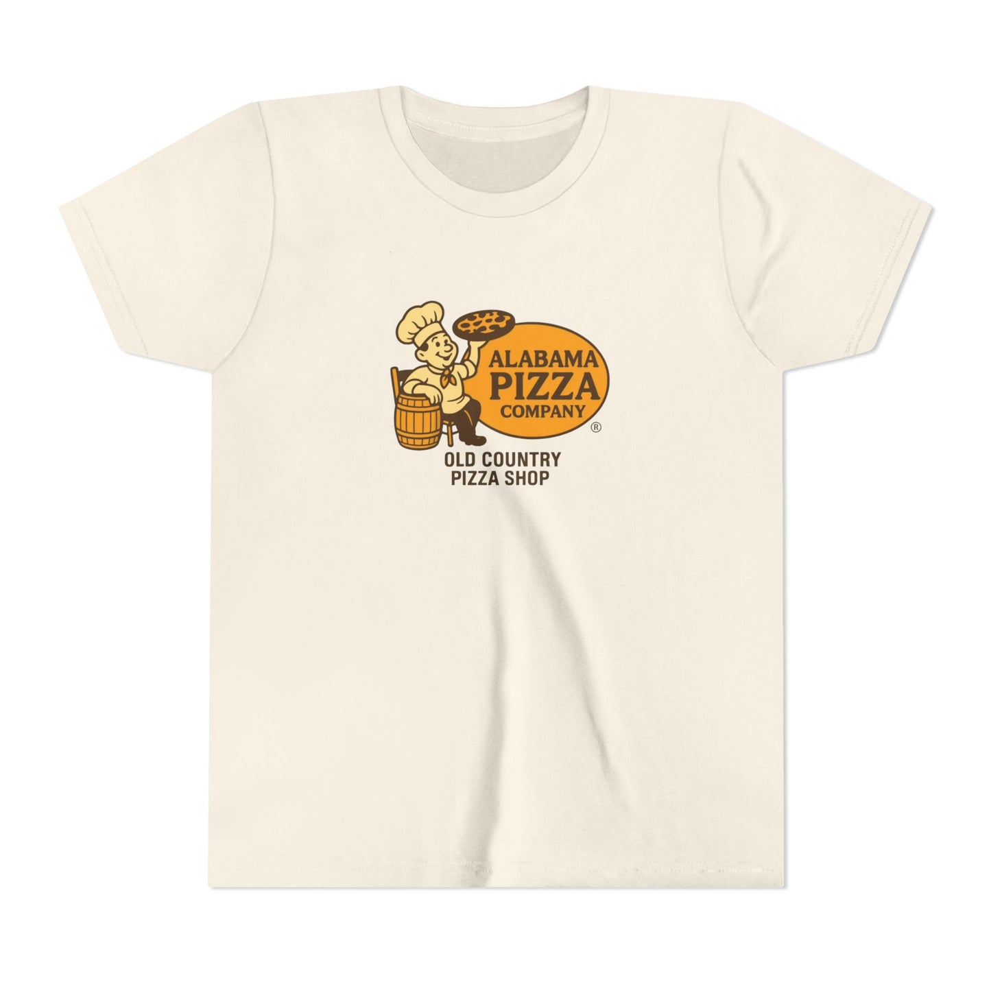 Alabama Pizza Company Kids Tee – 'Old Country Pizza Shop' Youth T‑Shirt