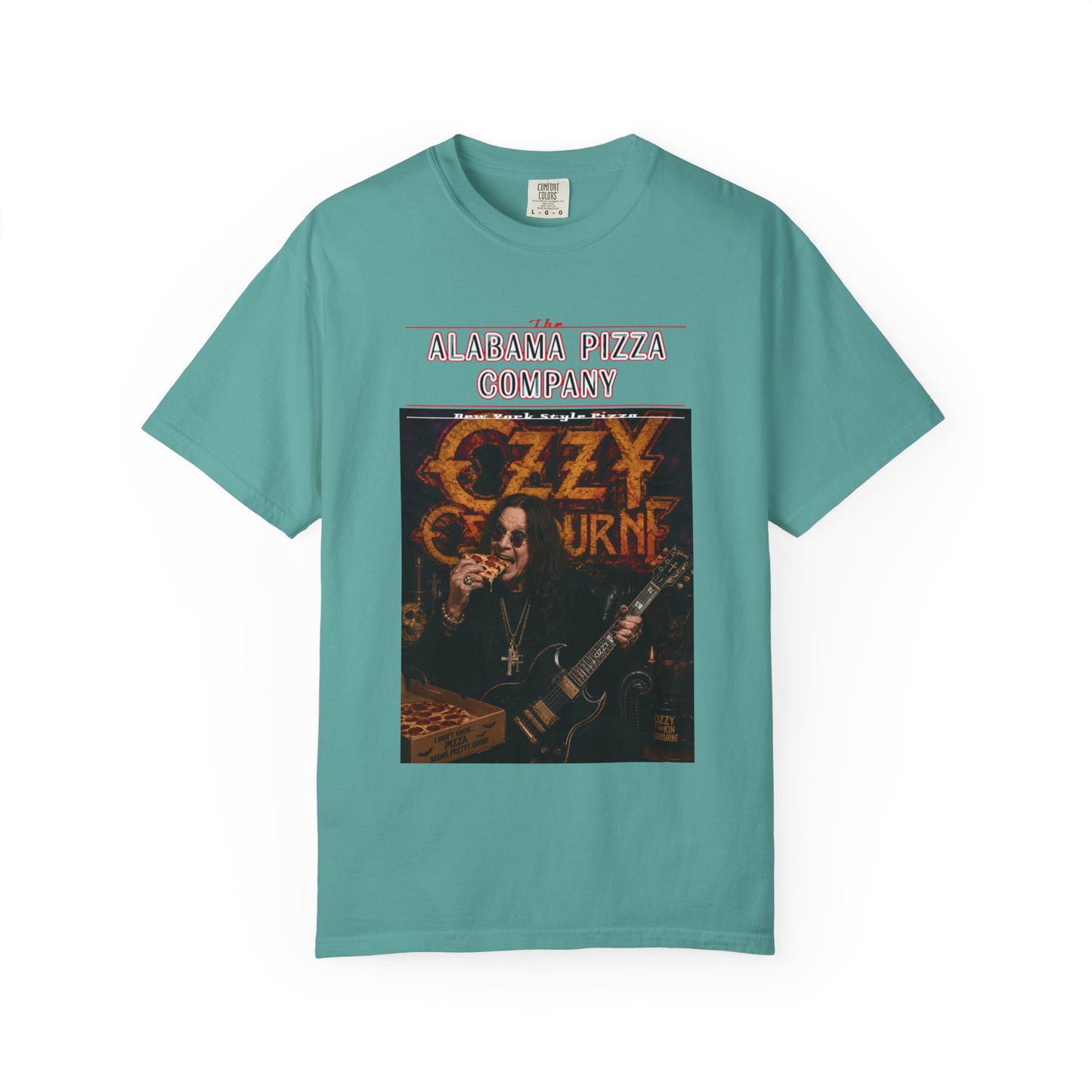 Ozzy Osbourne Pizza Company Graphic T-Shirt