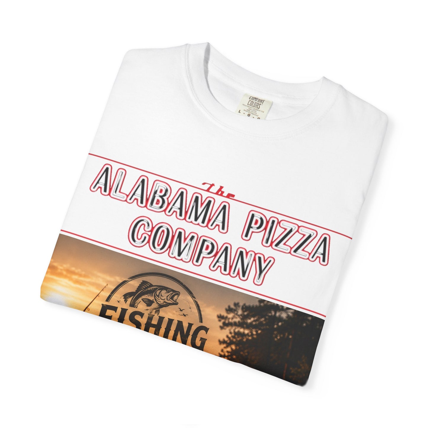 Alabama Pizza Co. Fishing Life T-Shirt