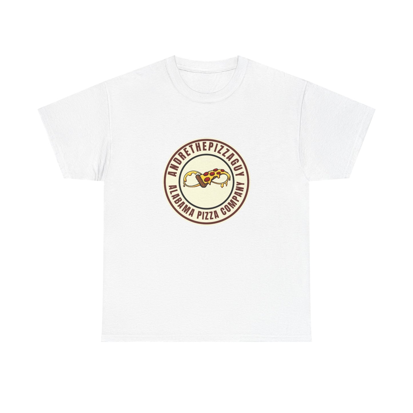 Pizza Company Logo Tee — Vintage Pepperoni Slice Graphic T-Shirt
