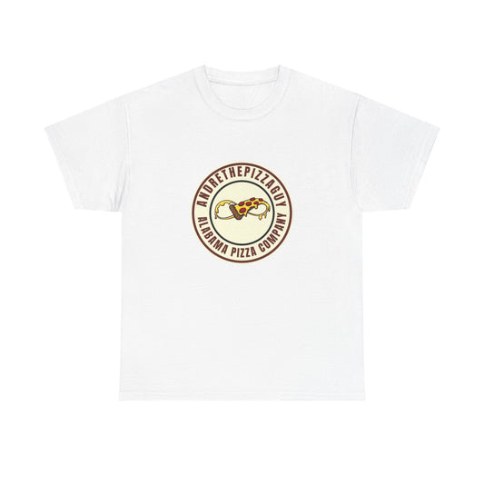 Pizza Company Logo Tee — Vintage Pepperoni Slice Graphic T-Shirt
