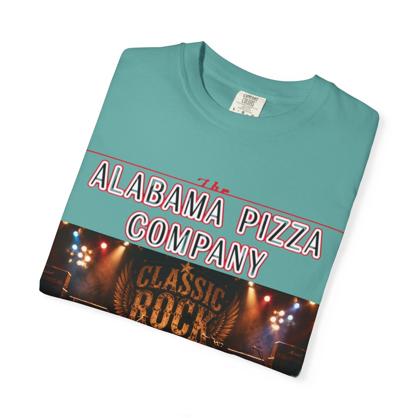 Pizza & Classic Rock T-Shirt — The Alabama Pizza Company Graphic Tee
