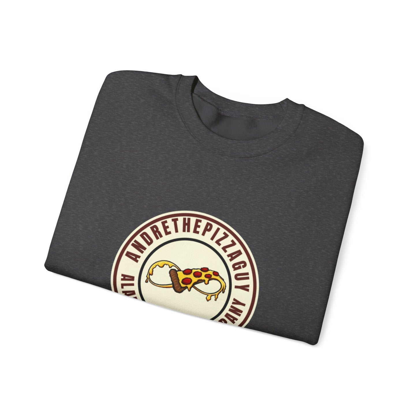 Pizza Logo Crewneck Sweatshirt – AndreyThePizzaGuy Alabama Pizza Company