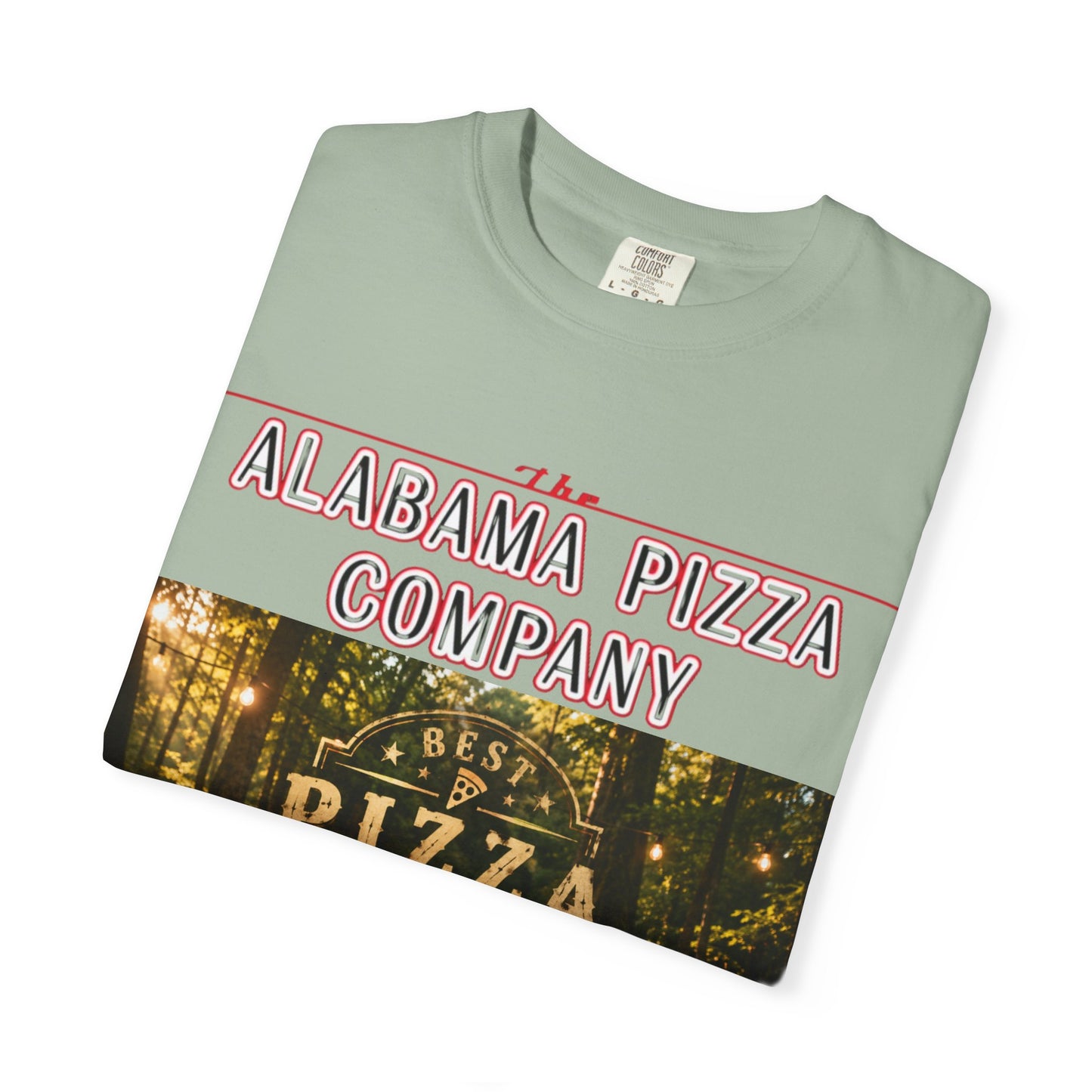 Alabama Pizza Company T-Shirt — Rustic Wood-Fired Pizza Graphic Tee