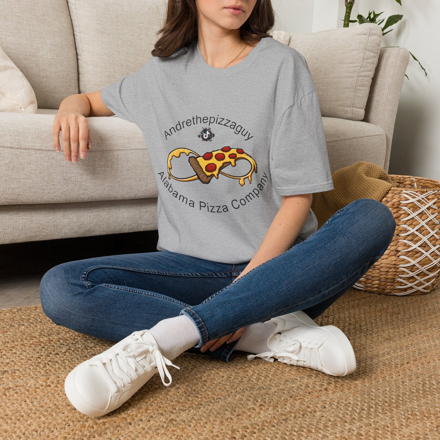 Pizza Logo T-Shirt — "Andrethepizzaguy" Alabama Pizza Company Tee