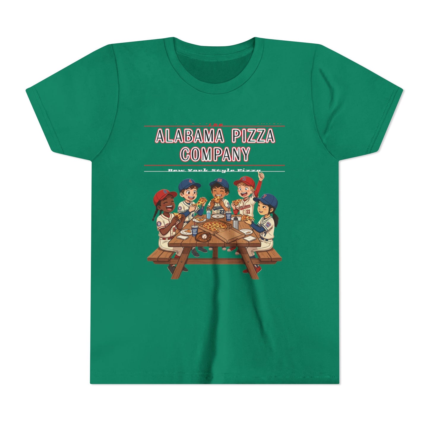 Youth Tee — Alabama Pizza Company Kids Pizza Party Shirt
