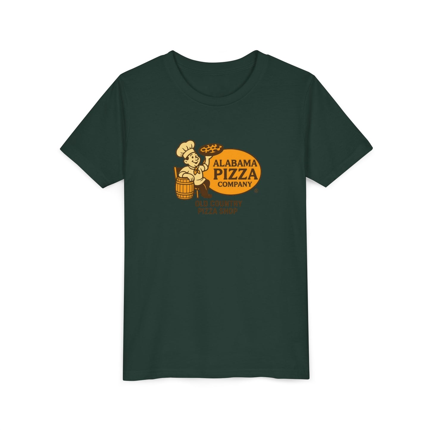 Alabama Pizza Company Kids Tee – 'Old Country Pizza Shop' Youth T‑Shirt