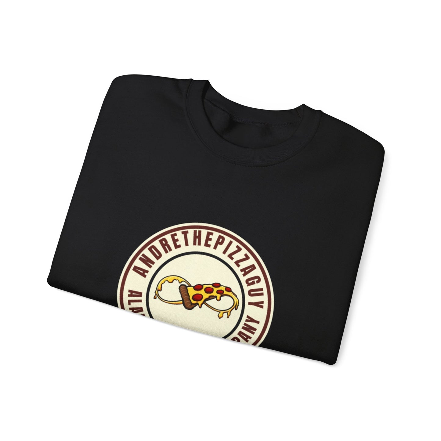 Pizza Logo Crewneck Sweatshirt – AndreyThePizzaGuy Alabama Pizza Company