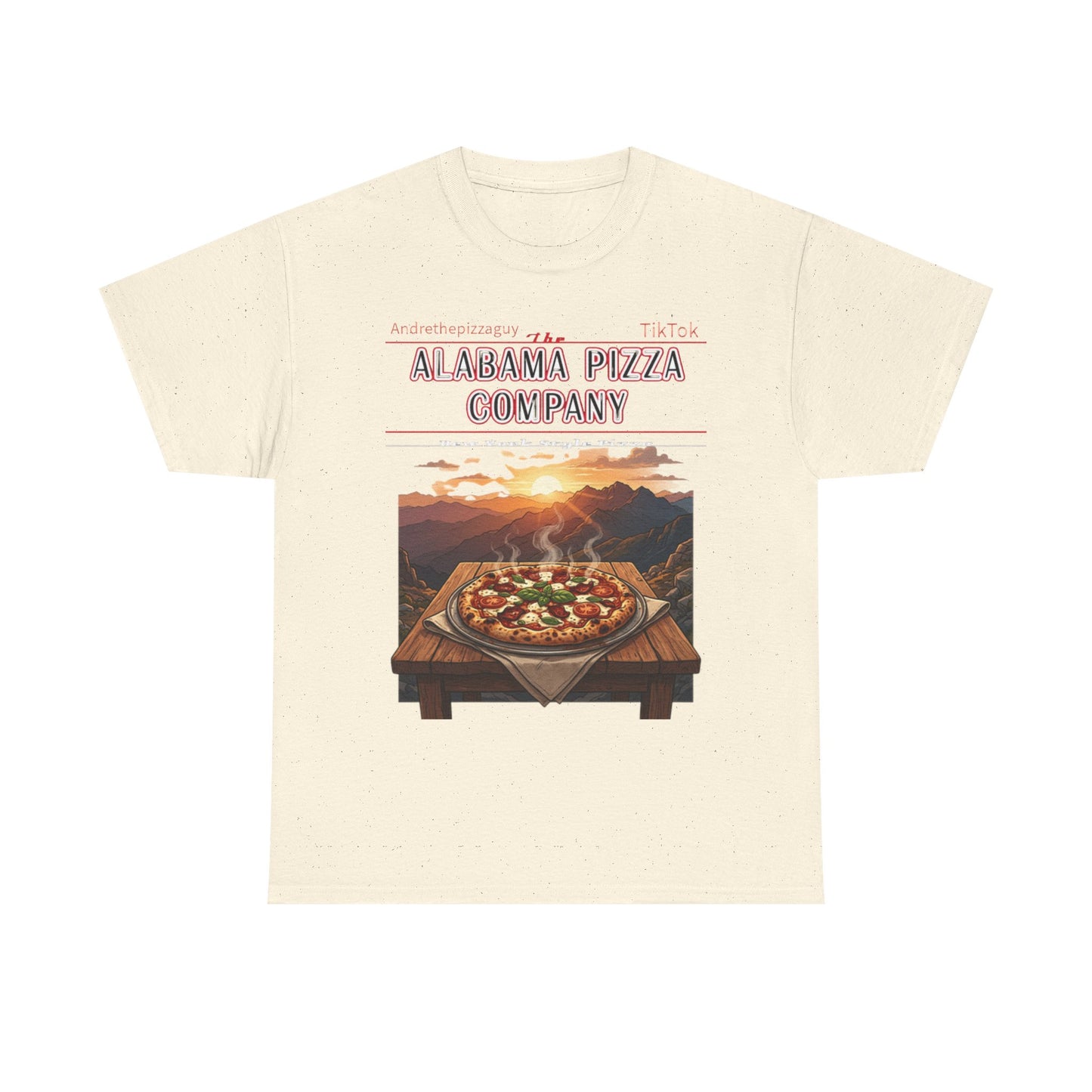 Alabama Pizza Company Tee – Scenic Mountain Pizza Graphic Shirt