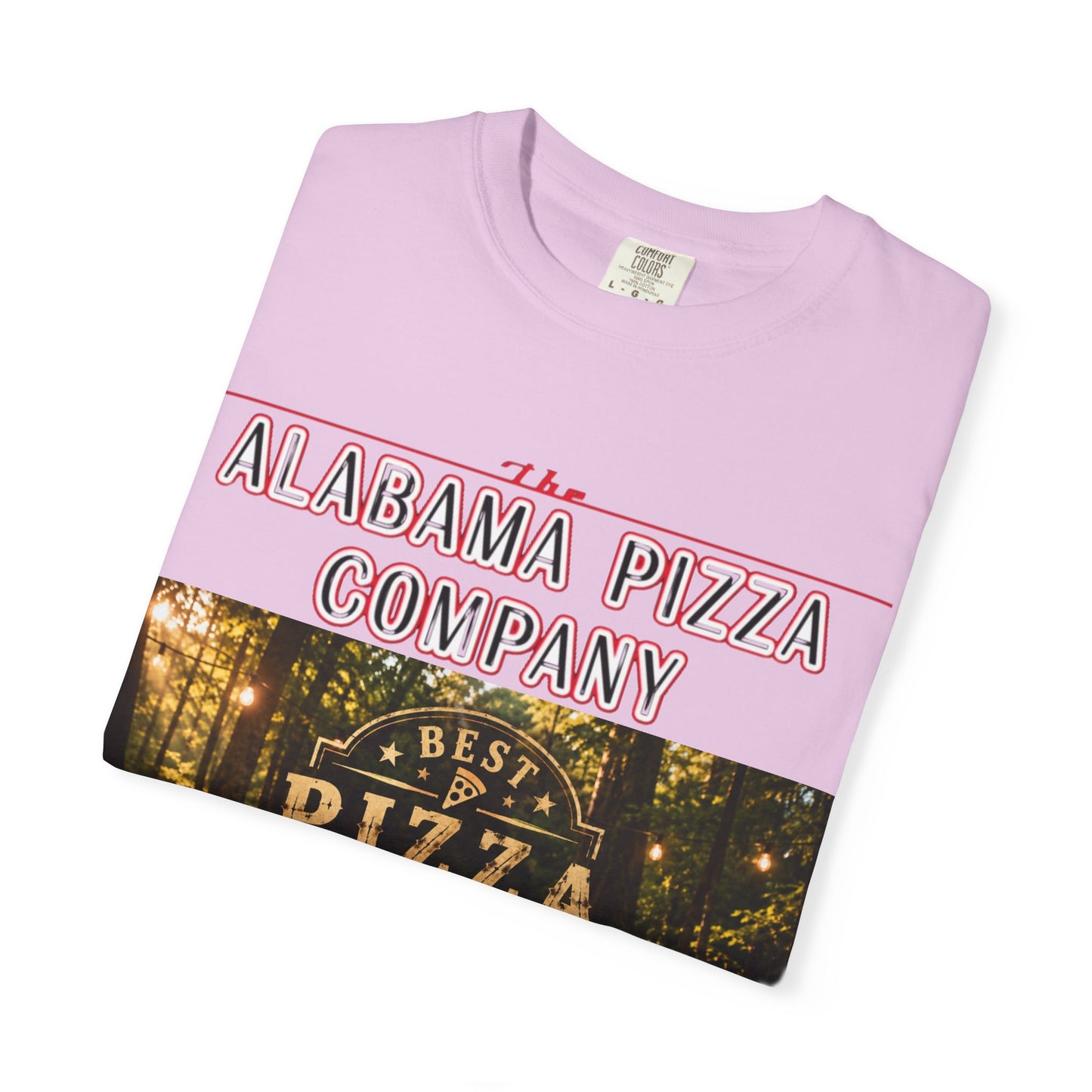Alabama Pizza Company T‑Shirt – Best Pizza in Alabama Graphic Tee