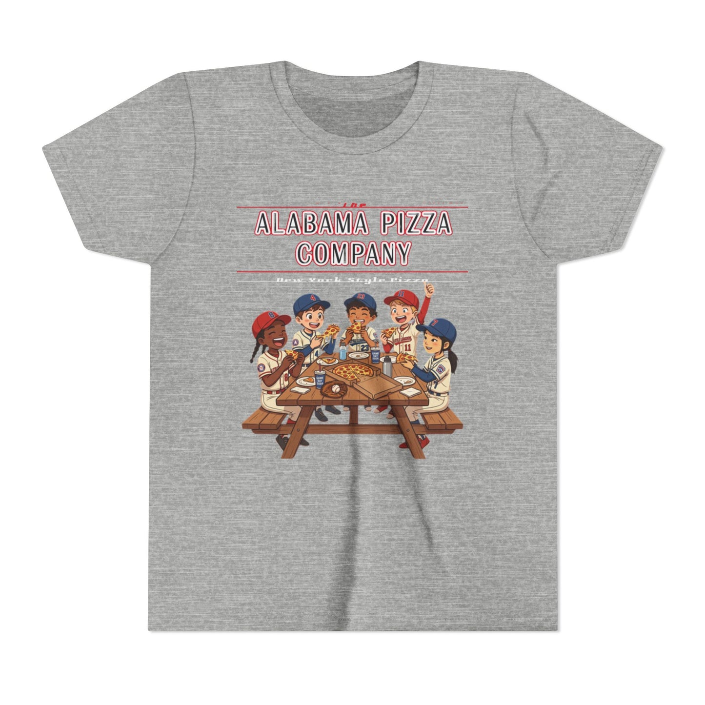 Youth Tee — Alabama Pizza Company Kids Pizza Party Shirt
