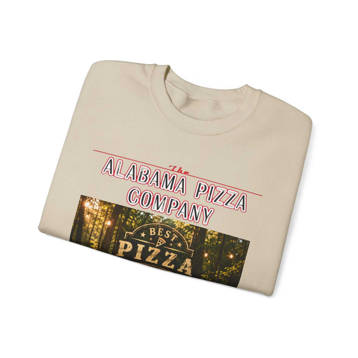 Alabama Pizza Company Sweatshirt — "Best Pizza in Alabama" Crewneck