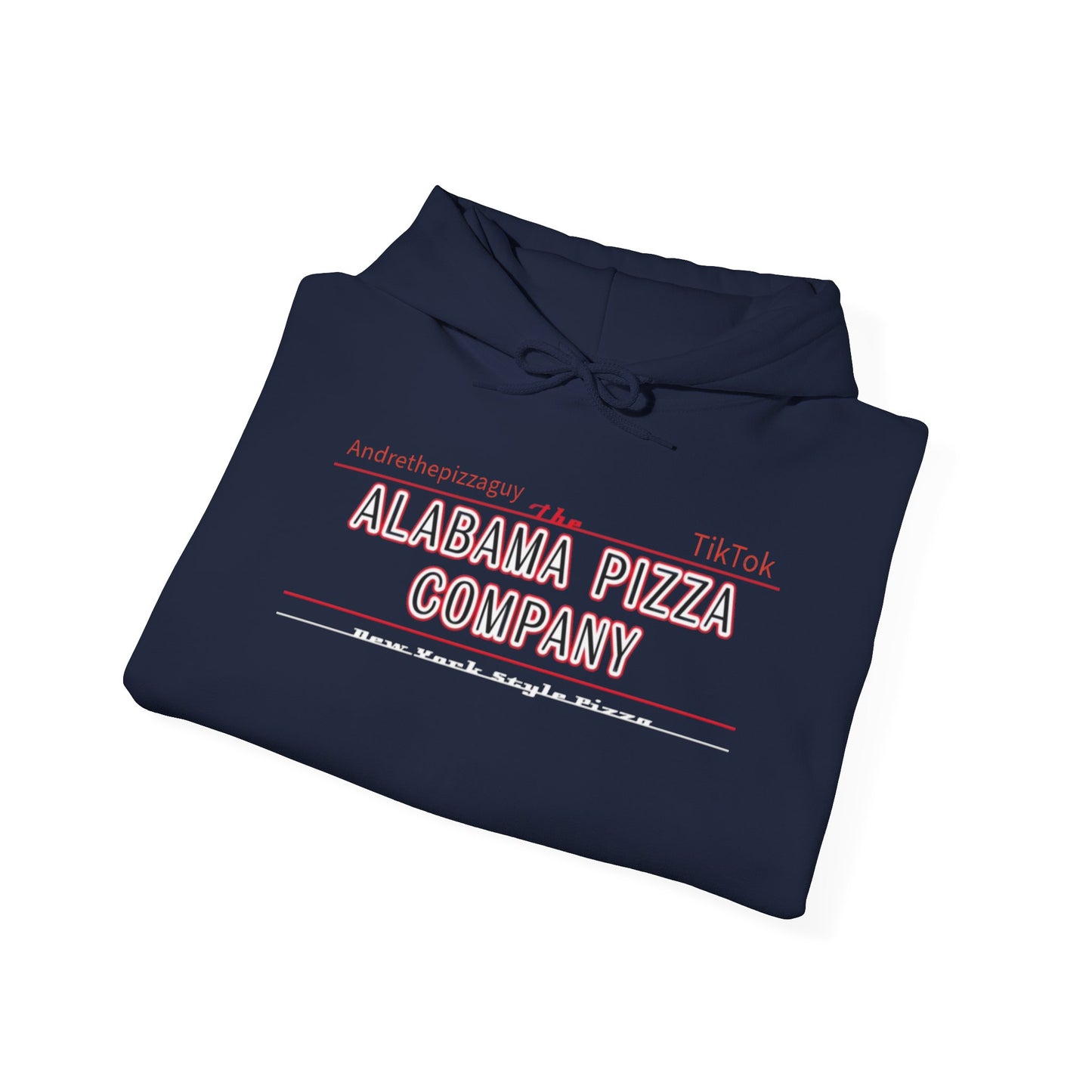 Alabama Pizza Company Hoodie — Vintage Pizzeria Logo Pullover