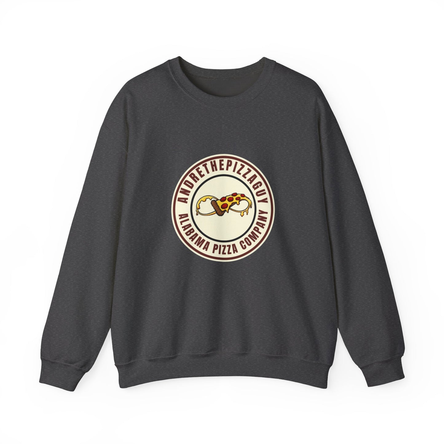 Pizza Logo Crewneck Sweatshirt – AndreyThePizzaGuy Alabama Pizza Company